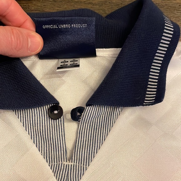 Authentic 1990-92 England home soccer jersey, New, S - Picture 4 of 6